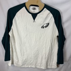 Darius Rucker Philadelphia Eagles Raglan Long Sleeve Shirt Mens 3XL NFL Cotton