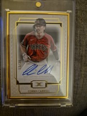 2024 Topps Definitive Collection Autograph Corbin Carroll DCFA-CCA /30 (AU)