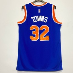 Karl-Anthony Towns #32 Jersey, Embroidered, Blue