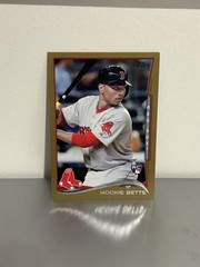 2014 Topps Update Series – Mookie Betts Rookie Card #US-26 Gold #d /2014 RC