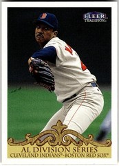 2000 Fleer Tradition #442 AL Division Series (Indians/Red Sox) ALDS