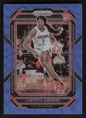 2023 Panini Prizm WNBA #140 Laeticia Amihere Blue Wave RC