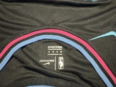 NWT Nike Miami Heat Dwayne Wade Black Miami Vice Swingman Jersey Size 48 Medium