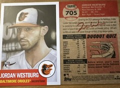 2024 Topps Living Set #705 RC Jordan Westburg Baltimore Orioles