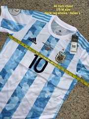 BNWT Argentina 2021 Copa America Final Player Issue #10 Messi shirt “US M”