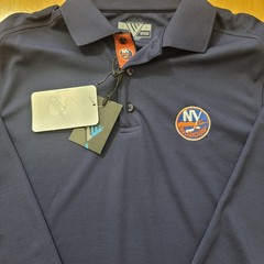 NHL New York Islanders LevelWear Men’s small Long Sleeve Blue New With Tags
