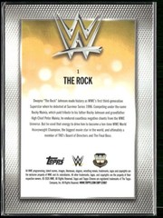 2026 Topps Chrome WWE #1 The Rock (006076)