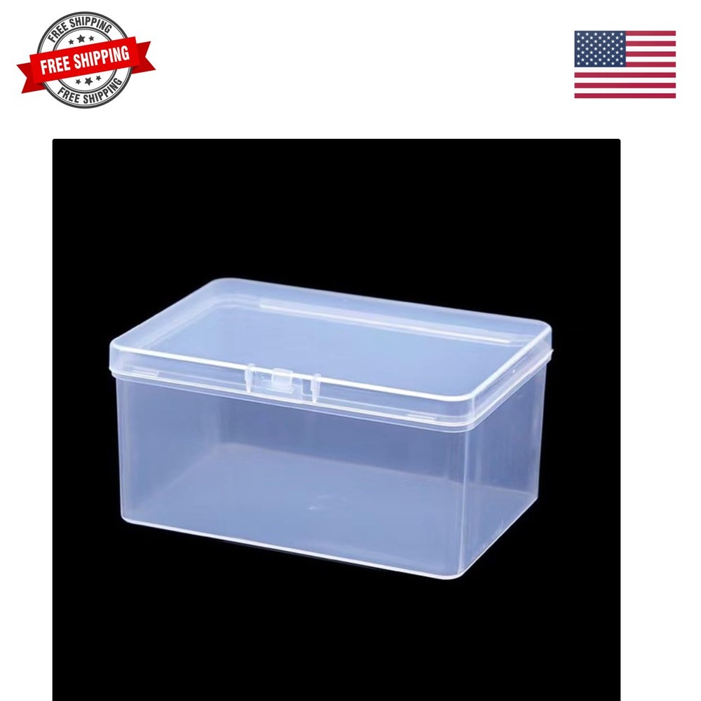 2PCS Clear Plastic Deck Card Storage Box, Card Boxes,Collectible Trading Card…