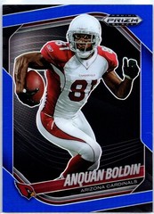 2025 Panini Prizm Black #2 Anquan Boldin Prizms Blue #/199