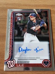2025 Topps Chrome Update Series – Auto Daylen Lile #AC-DL (AU, RC)