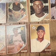 Lot Of 38 1962 Topps Rookies And Stars Great Cards Most Vg Condition Checklist
