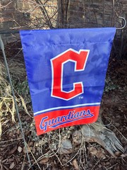 Cleveland Guardians Double Sided Garden Flag 12″x18″
