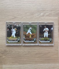 2025 Topps Now – Jacob Wilson L O T of 3 – GOLD – Athletics