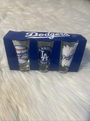 Dodgers shot glass