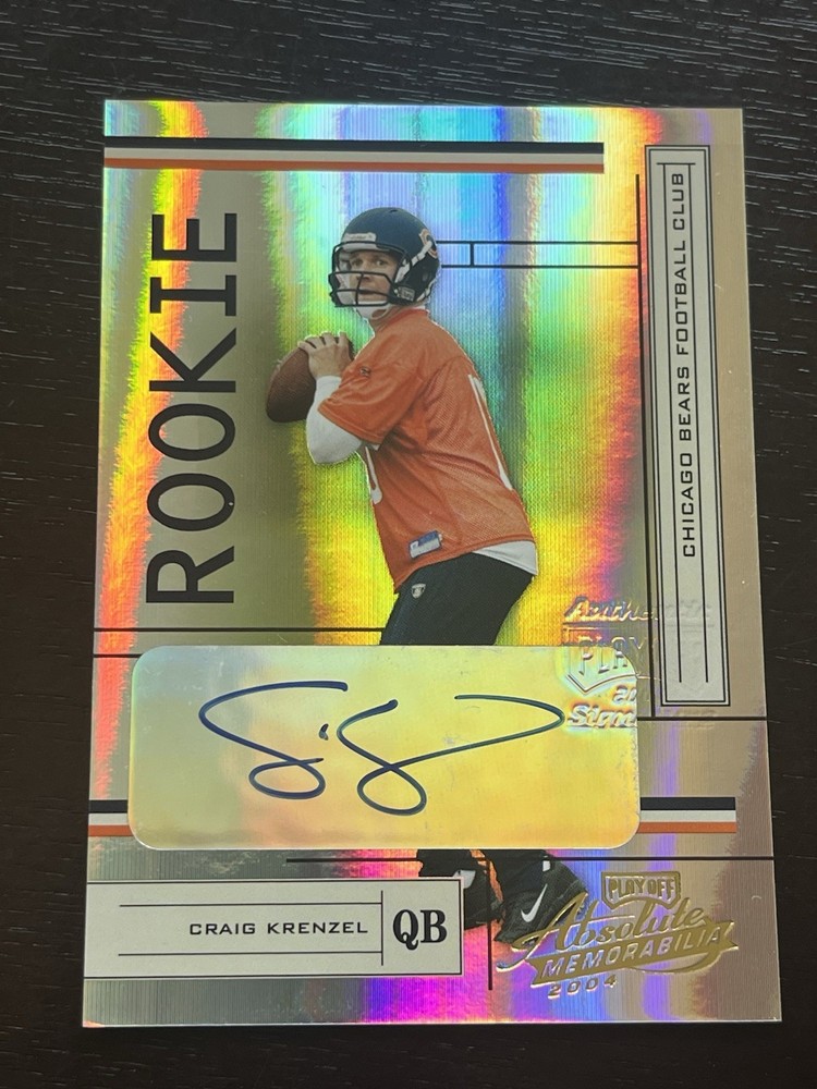 2004 Playoff Absolute Memorabilia – Rookie Craig Krenzel #151 /750 (AU, RC)