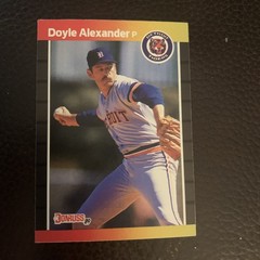 1989 Donruss Baseball 178 Doyle Alexander
