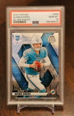 2025 Mosaic – Quinn Ewers Rookie Silver Knight Prizm /149 PSA 10