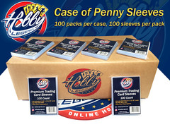 10000 HOBBY LEGENDS PREMIUM CLEAR SOFT PENNY REGULAR STANDARD CARD SLEEVES CASE