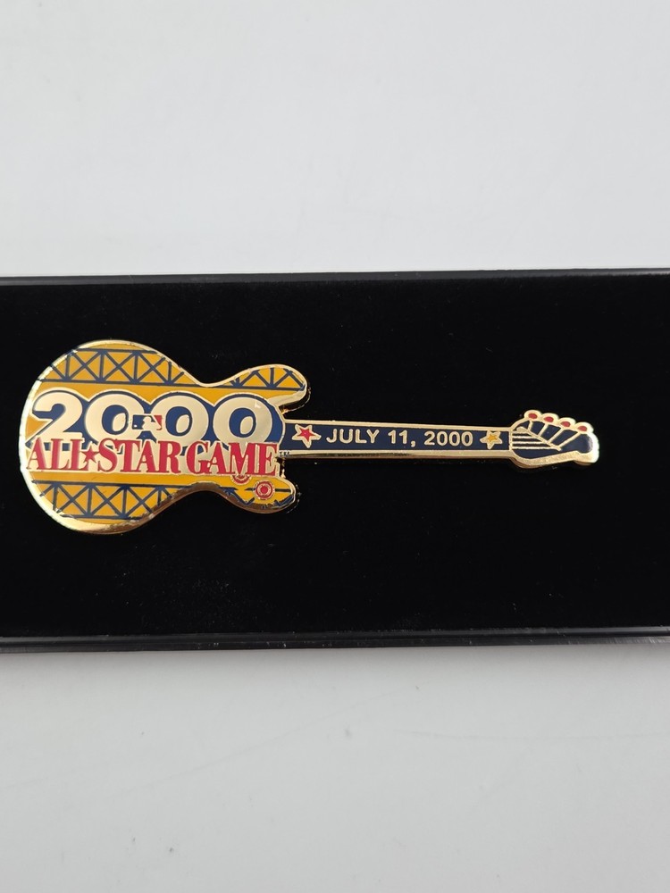Vintage 2000 MLB All Star Game Guitar Pin Limited Edition Only 5000 Made