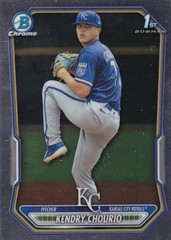 KENDRY CHOURIO BOWMAN CHROME PROSPECTS 1ST ROOKIE CARD RC ROYALS #BCP-7 2026 26