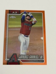 2026 Topps Chrome Lourdes Gurriel Jr Orange Refractor /25 Diamondbacks