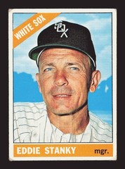 Eddie Stanky 1966 Topps #448 TYW7 wrinkle