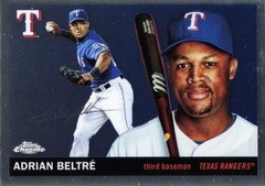 Adrian Beltré 2025 Topps Chrome Platinum #489 Texas Rangers