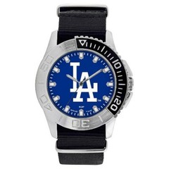 LA Dodgers MLB Starter Men’s Watch – Black Watch – Nylon Watch – Dodgers Watch