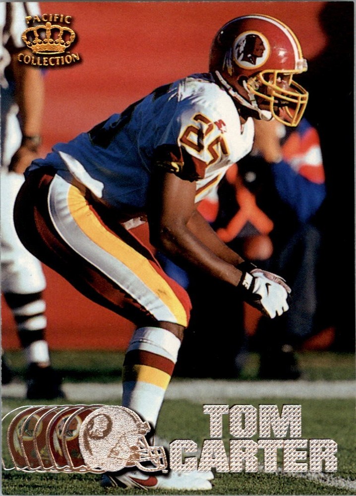 1997 Pacific Silver #410 Tom Carter – FB