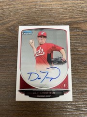 2013 Bowman Chrome #BCA-DL Dan Langfield Prospects Autographs