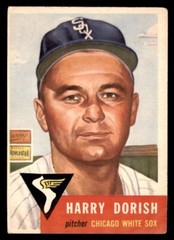 1953 Topps Baseball #145 Harry Dorish GD (Creases)