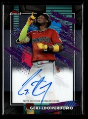 2026 Finest #FA-PR Geraldo Perdomo Finest Autographs