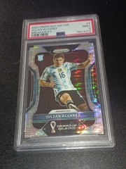 2022 Panini Prizm World Cup Qatar Julian Alvarez #4 Breakaway Prizm RC