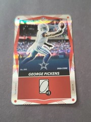 George Pickens 2026 Uno Elite Core Edition Red Foil #090 Dallas Cowboys