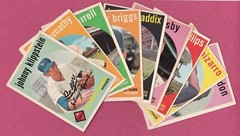1959 Topps Baseball Cards #1-#199 to complete your set
