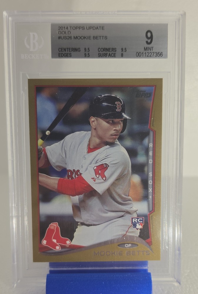 2014 Topps Update Series – Mookie Betts #US-26 Gold /2014 (RC)
