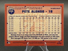 2026 Topps Pete Alonso 1991 Chrome Silver Pack Mojo Refractor #91C2-1
