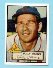 1952 Topps Baseball Reprints — the missing 5 cards