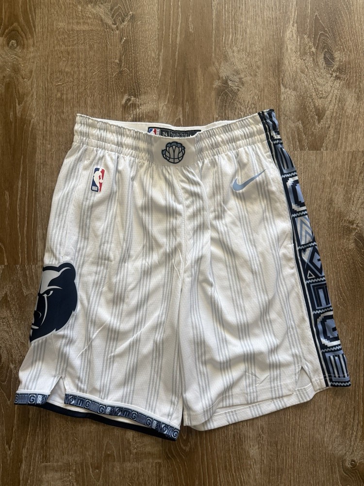 Nike Memphis Grizzlies Swingman City Edition NBA Shorts Size M (34) Ja Morant