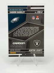 2025 Panini Mosaic – Carbon Copy Saquon Barkley Ashton Jeanty #CCO-8