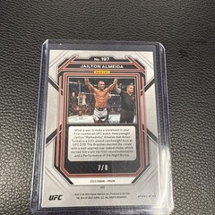 2023 Prizm UFC Jailton Almeida 7/8