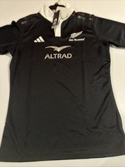 adidas Men’s New Zealand All Blacks Home Replica Jersey Sz M IX3112 Black NWT