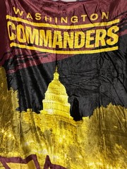Washington Commanders 60″ X 80″ NFL Throw Blanket