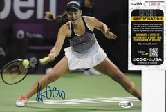 Signed Jelena Ostapenko WTA Tennis Signed 8×10 Photo #3 with JSA Authentication
