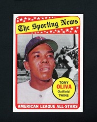 Tony Oliva 1969 Topps All-Star (HOF) Minnesota Twins #427 NM-MT