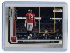 2022 Panini Instant NFL Football Tom Brady RB Record Breaker Prizm SP Bucs 1/403