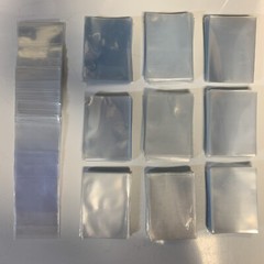 200 Soft Plastic Trading Card Protective Sleeves for 3×4 Clear Top Loaders Lot