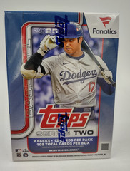 NEW 2025 Topps Series Two Fanatics Exclusive Blaster Box 108 Cards Total SEALED