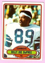 1980 Topps Billy Joe DuPree #455 Dallas Cowboys – Free Shipping