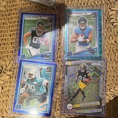 Panini NFL 2025 Donruss Optic/Prizm Rated Rookie Lot 4